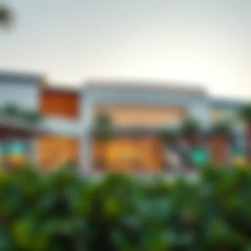 Modern Architecture of Al Ansari Oasis Mall Exterior view of Al Ansari Oasis Mall showcasing its modern architecture