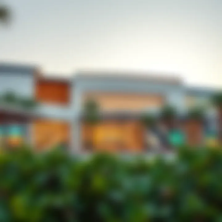 Modern Architecture of Al Ansari Oasis Mall Exterior view of Al Ansari Oasis Mall showcasing its modern architecture