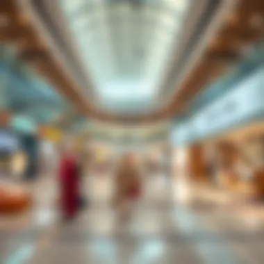 Diverse Shopping Experience Inside Al Ansari Oasis Mall Interior of Al Ansari Oasis Mall highlighting diverse shopping options