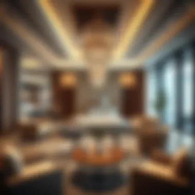 Interior amenities of Al Hilal Building highlighting luxury and comfort