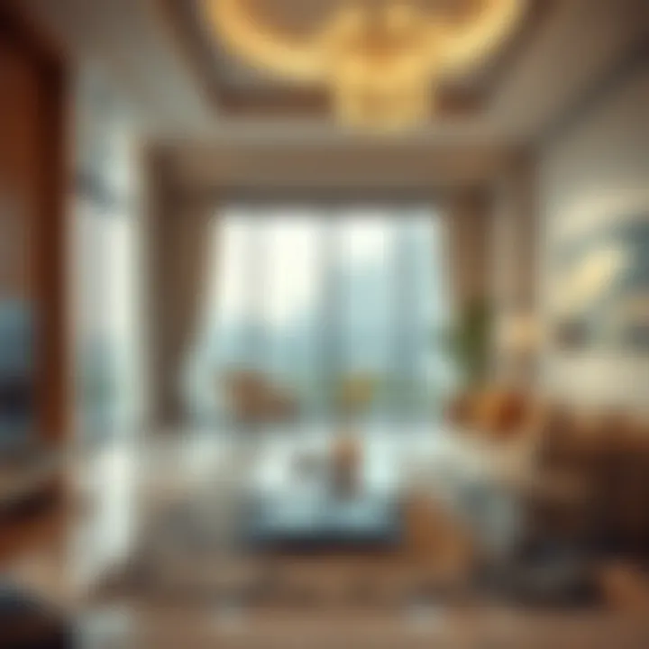 A luxurious apartment interior highlighting elegance and style in Al Nahda Nesto