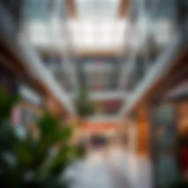 A thriving shopping center in Al Nahda Nesto representing retail opportunities