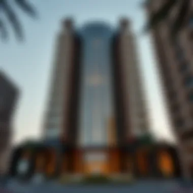 Stunning architectural facade of Al Noor Building 2