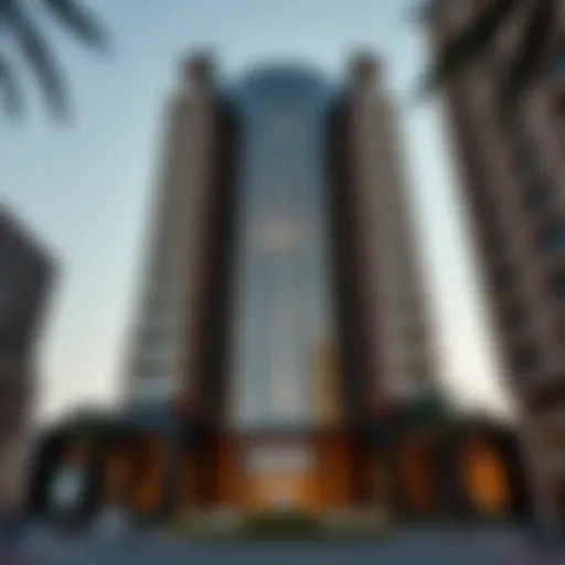 Stunning architectural facade of Al Noor Building 2