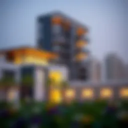 Al Sahaa skyline showcasing modern architecture