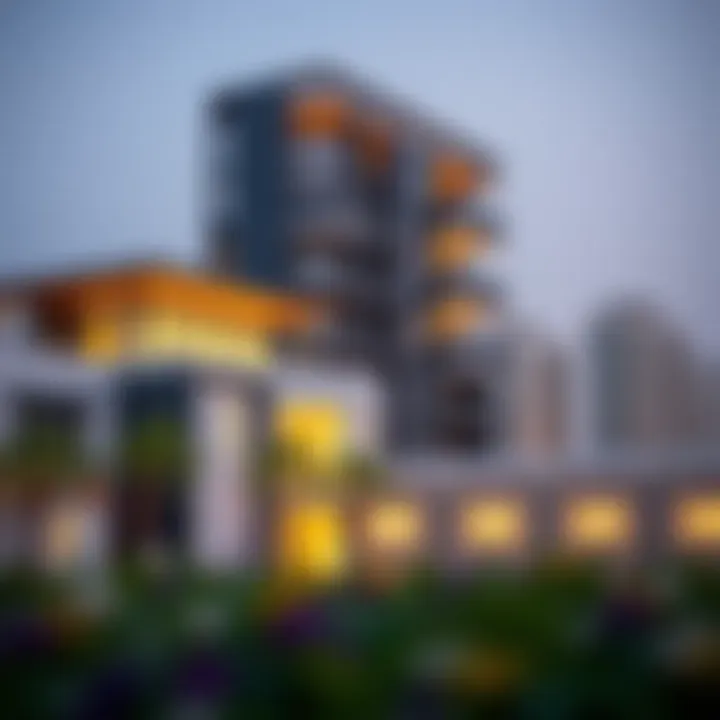 Modern Architecture of Al Sahaa Al Sahaa skyline showcasing modern architecture