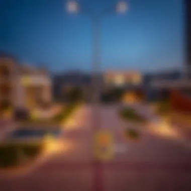 Strategic Locations of Indian Schools in Dubai A map highlighting the locations of various Indian schools in relation to residential areas