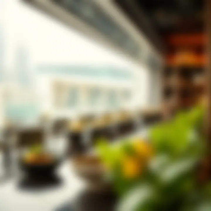 Culinary Delights at Andaz Hotel Dubai Gourmet dining experience at Andaz Hotel Dubai featuring exquisite culinary creations