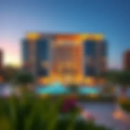 Stunning architectural view of Arabella Dubai