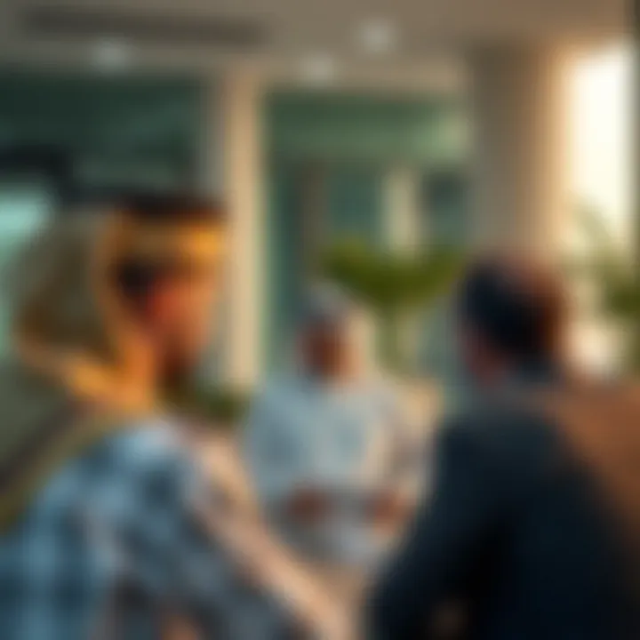 Government officials discussing safety initiatives