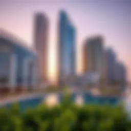 Stunning architectural view of Binghatti Business Bay