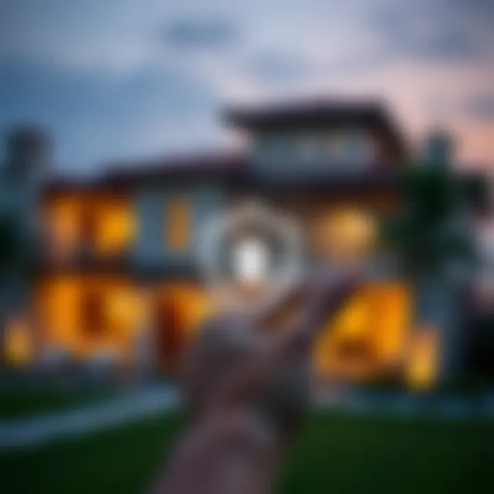 Protecting Your Investment: The Role of Insurance in Real Estate Illustration of a hand holding a house with an insurance shield graphic