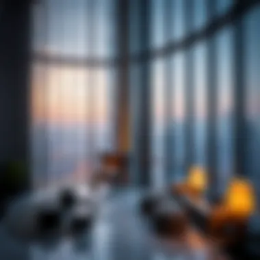 Residential Floors of Burj Khalifa Stunning view of Burj Khalifa's residential floors