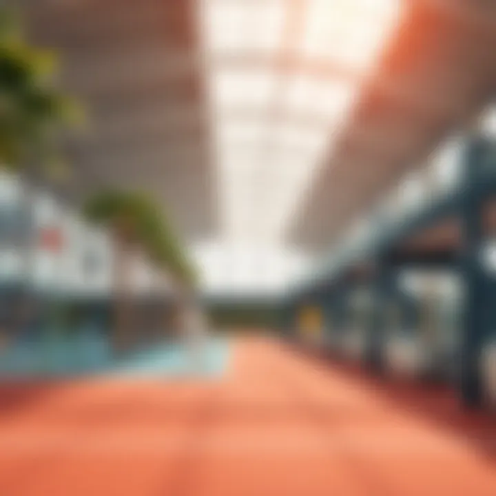 Sports and recreational facilities within Carrefour Sports City