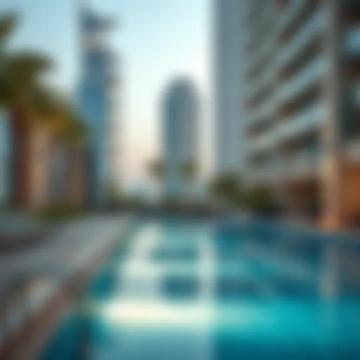 Amenities at Chic Tower Amenities available at Chic Tower including pool and fitness center