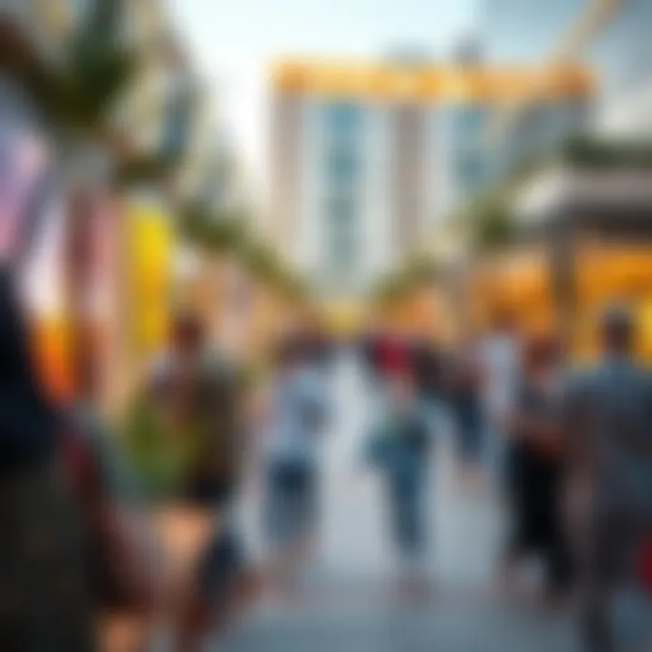 Community Life at City Centre Mirdif Vibrant community interactions at City Centre Mirdif.