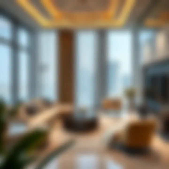 Luxury Living - Interior of a Modern Apartment in UAE Luxurious apartment interior reflecting contemporary design