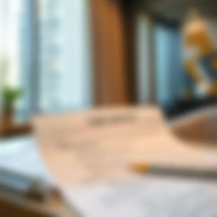 Legal documents for renting a flat