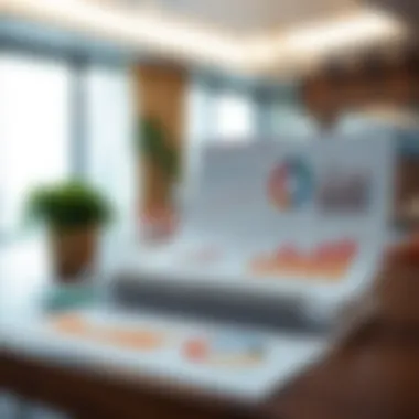 Financial Insights for Real Estate Investment A financial report with charts and graphs related to real estate