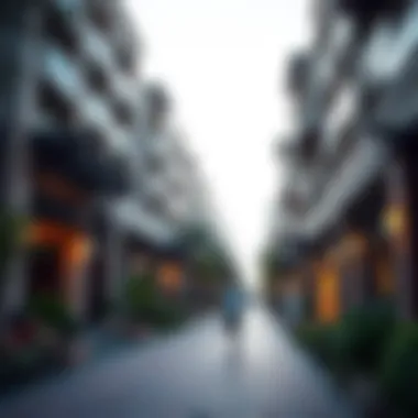 Vibrant community environment surrounding Creekside 18