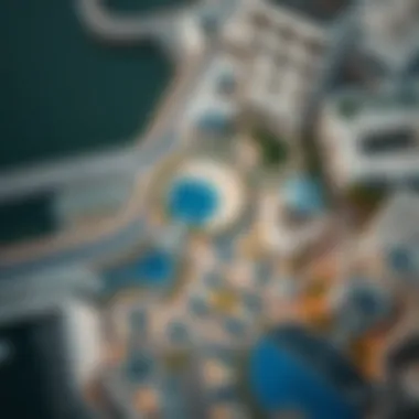 Strategic Location of Danube Al Furjan Aerial view capturing the strategic location of Danube Al Furjan