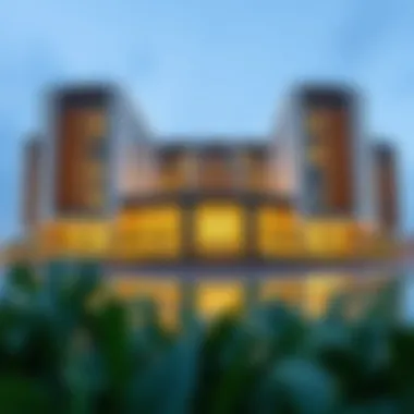 Modern Architectural Marvel of Danube Al Furjan A stunning view of the Danube Al Furjan's modern architecture