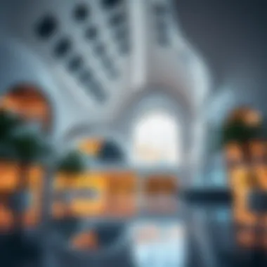 The futuristic design of the Museum of the Future