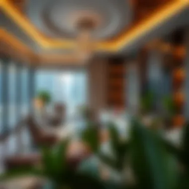 Luxurious interior design of a Diamond 4 apartment