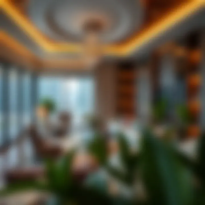 Luxurious interior design of a Diamond 4 apartment