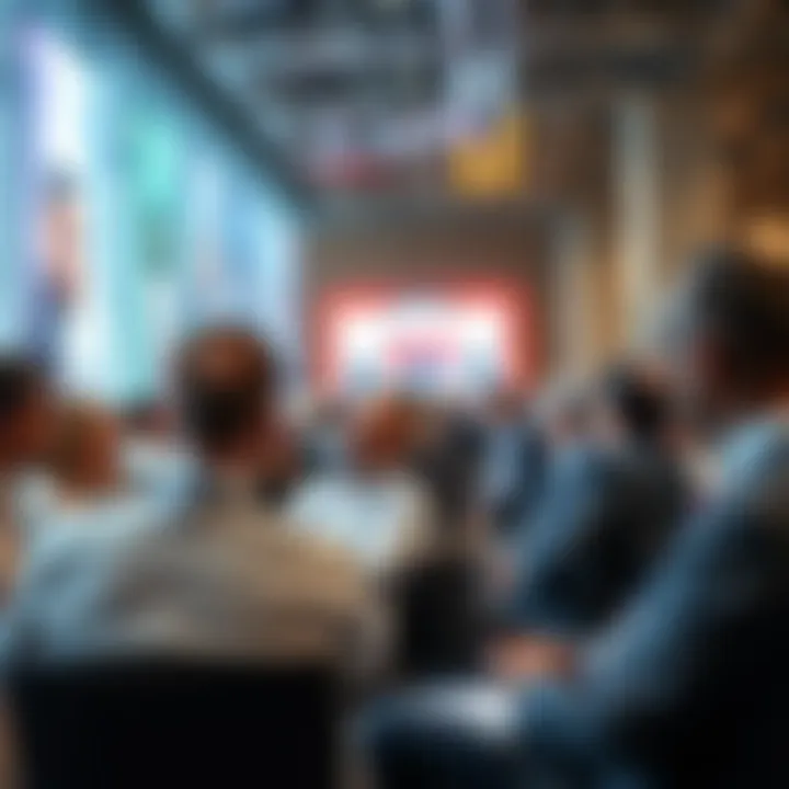 Networking Among Industry Leaders Networking session among industry leaders during a conference