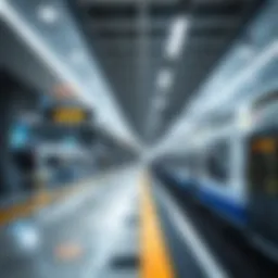 Dubai Metro map showcasing updated routes