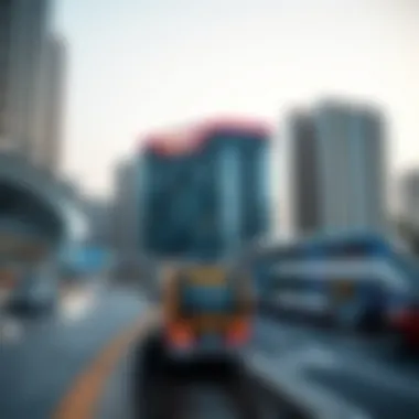 Real estate development near Dubai Metro stations