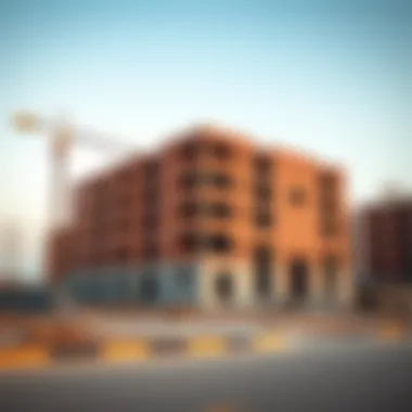Quality Construction of Elite Bricks in Dubai Construction site demonstrating the quality of elite bricks in real estate