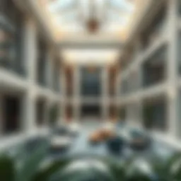 An elegant architectural rendering of Elitz by Danube showcasing luxury living spaces