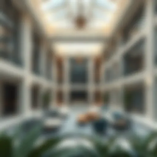 An elegant architectural rendering of Elitz by Danube showcasing luxury living spaces