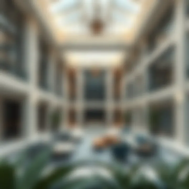 An elegant architectural rendering of Elitz by Danube showcasing luxury living spaces