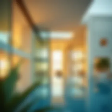 Architectural design of Emaar Beach Mansion