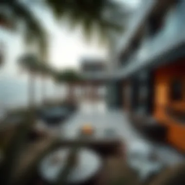 Community amenities at Emaar Beach Mansion