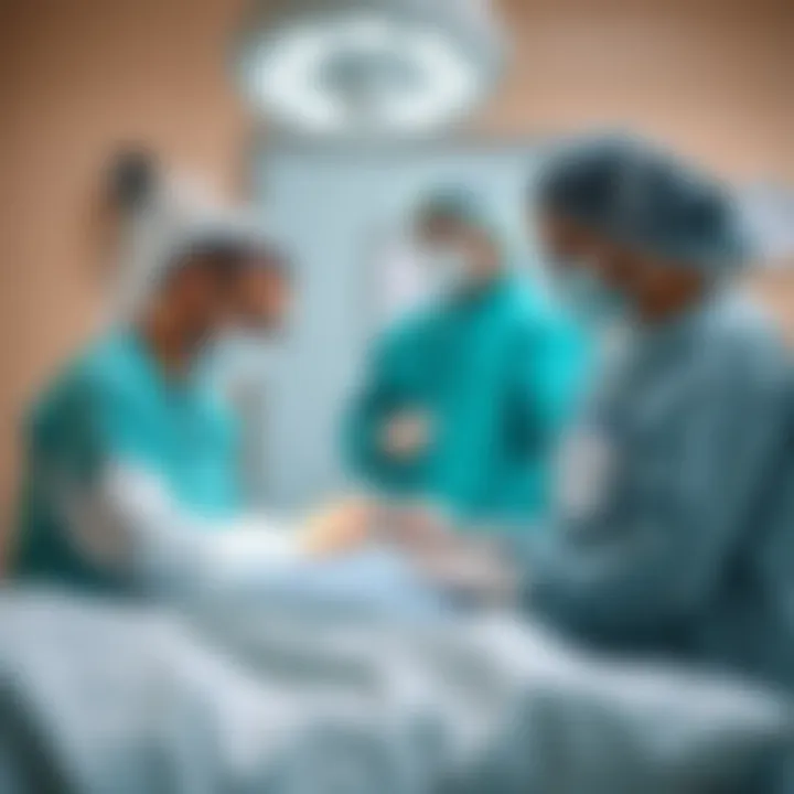 Dedicated Patient Care at Emirates Hospital Healthcare professionals engaging in patient care at the hospital