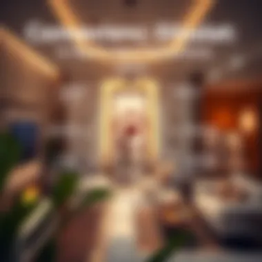 Convenience of Etisalat in Real Estate Transactions Diagram illustrating the convenience of using Etisalat in real estate