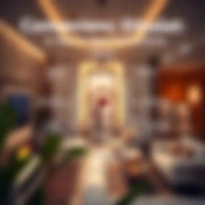 Convenience of Etisalat in Real Estate Transactions Diagram illustrating the convenience of using Etisalat in real estate