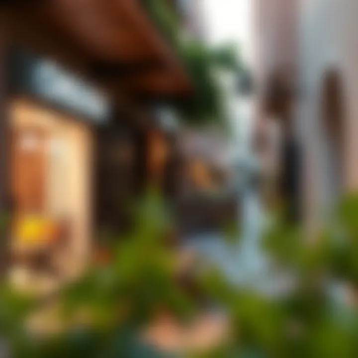 Vibrant Street Life in Al Qasis Vibrant street in Al Qasis featuring local shops and cultural influences