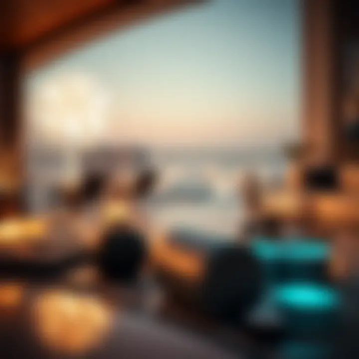 Luxury accommodations offering stunning views during New Year