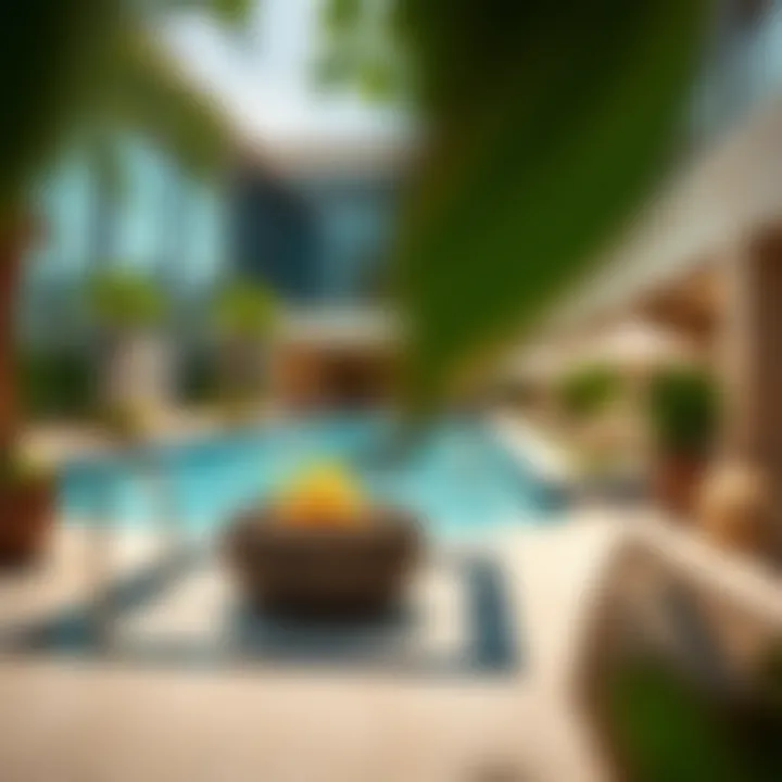 Luxurious amenities available to residents of Burj Daman