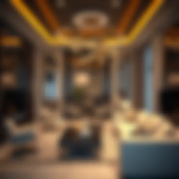 Luxurious Interior Design of الخالدية بالاس Luxurious interior of الخالدية بالاس showcasing elegant design