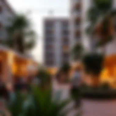 Community spaces within عجمان كورنيش ريزيدنس promoting vibrant lifestyle