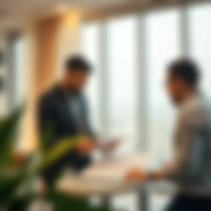 Investors analyzing property trends related to عجمان كورنيش ريزيدنس