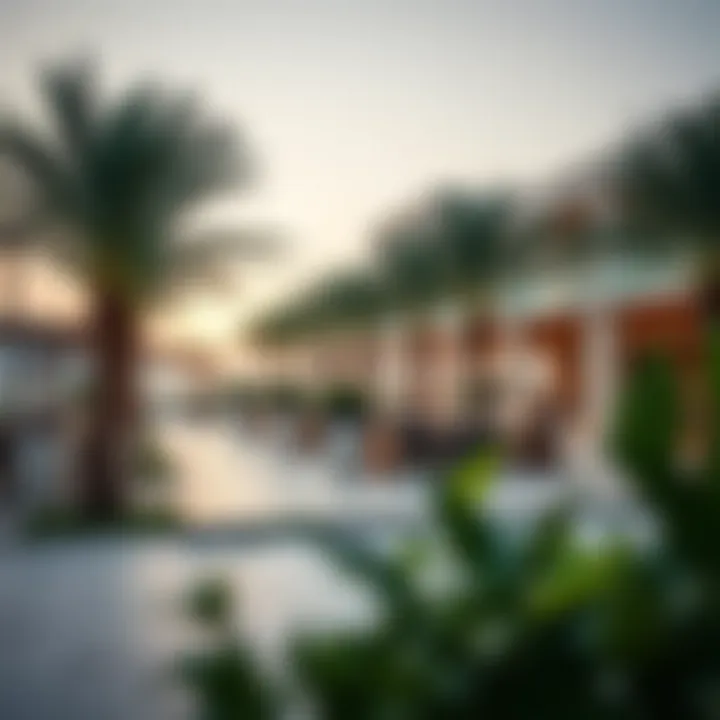 Luxurious Amenities at Al Bandar Marina Luxurious amenities at Al Bandar Marina's community area