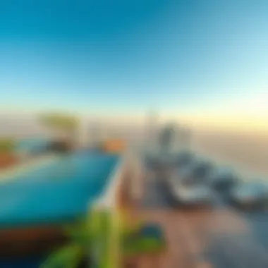 Rooftop View of Al Fahad Tower 1 Breathtaking view from the rooftop of Al Fahad Tower 1