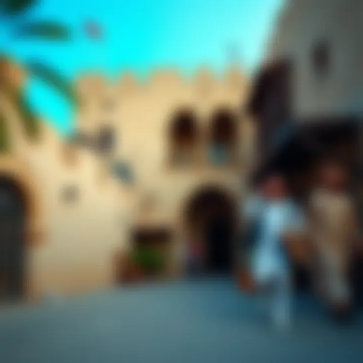 Artistic Representation of Heritage Artistic representation of Dubai's heritage